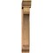 Ekena Millwork Legacy Traditional Smooth Bracket w/ Offset Brace, Western Red Cedar, 7 1/2"W x 36"D x 48"H BKT0806X36X48LEC01SWR - alternate 4